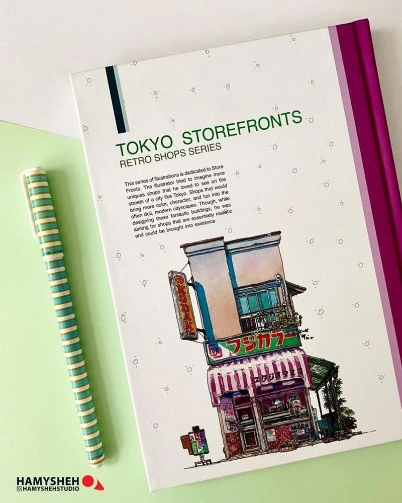 یادداشت سری tokyo storefronts