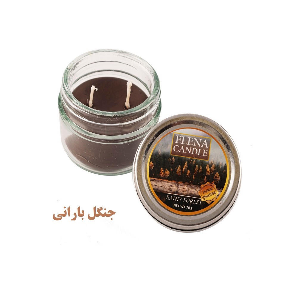 شمع عطری گوهرافشان رایحه جنگل بارانی 70