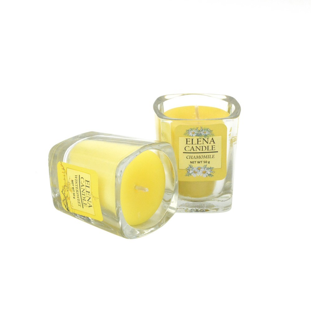 شمع عطری گوهرافشان رایحه شکوفه بابونه 50