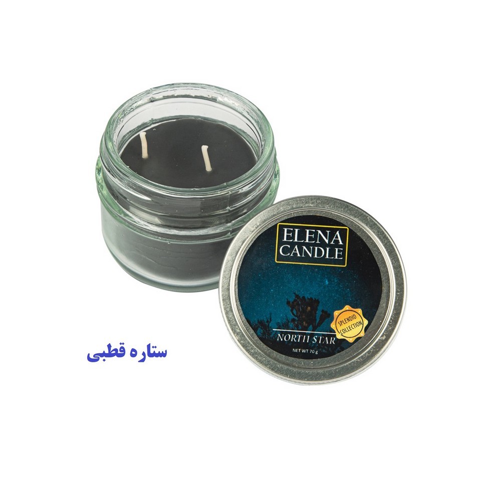 شمع عطری گوهرافشان رایحه ستاره قطبی70