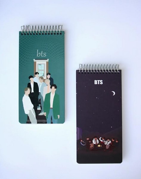 دفتر یادداشت پالتویی سری bts(سرو)
