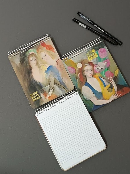 دفتر یادداشت‌جلد سخت80برگ13*17‌سری ماری