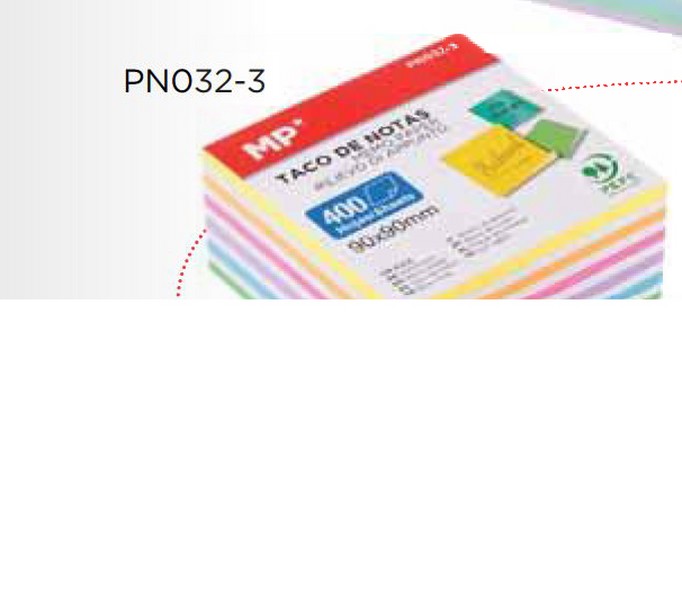 کاغذ یادداشت 400برگ 9*9رنگی