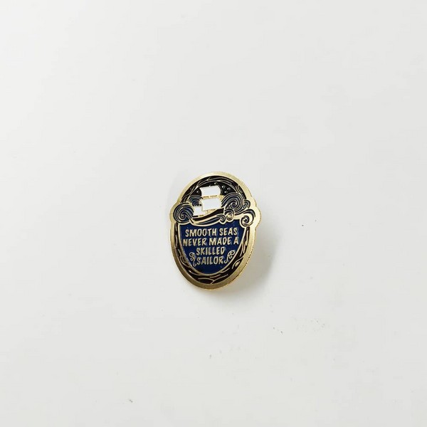 پین فلزی طرح دار طلایی جدید