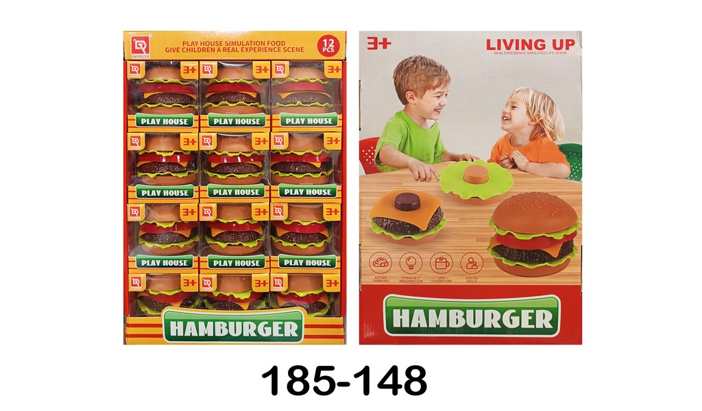 رگلام 12عددی ساختنی همبرگر کد 148-185