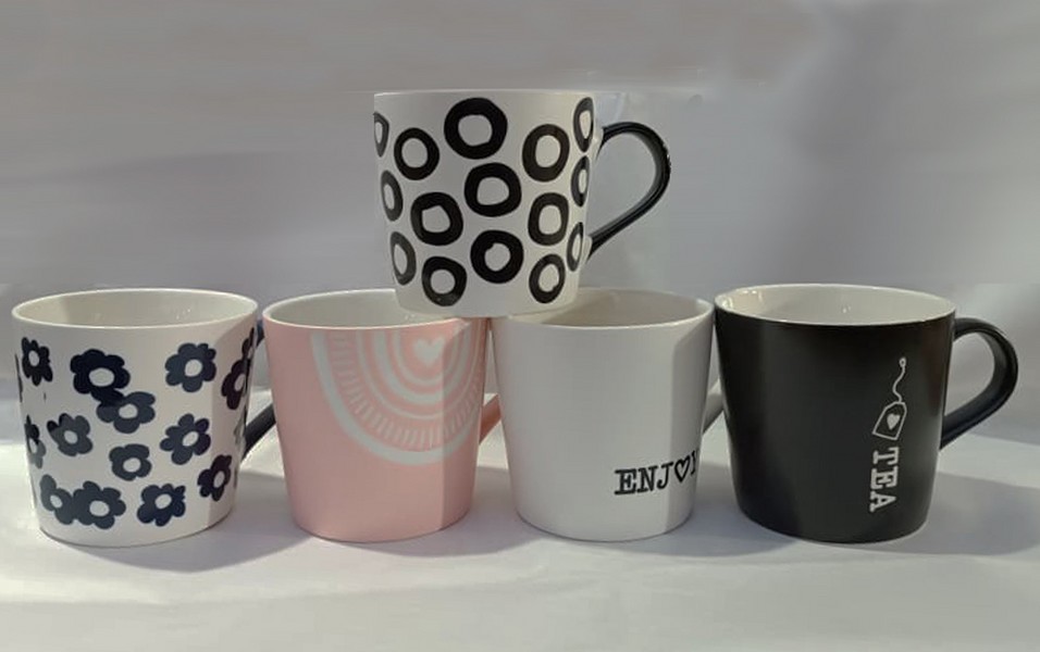 ماگ سرامیکی دسته‌دار Pattern کد SDMK22