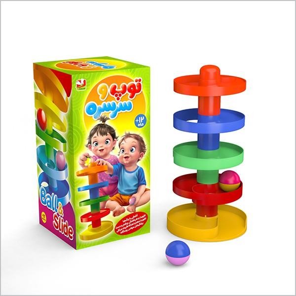 توپ و سرسره 5طبقه