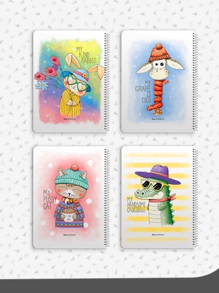 دفتر نقاشی 50برگ رحلی سیم از بالا