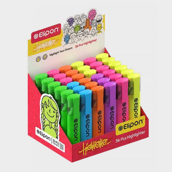 رگلام 36عددی هایلایتر ترکیبی