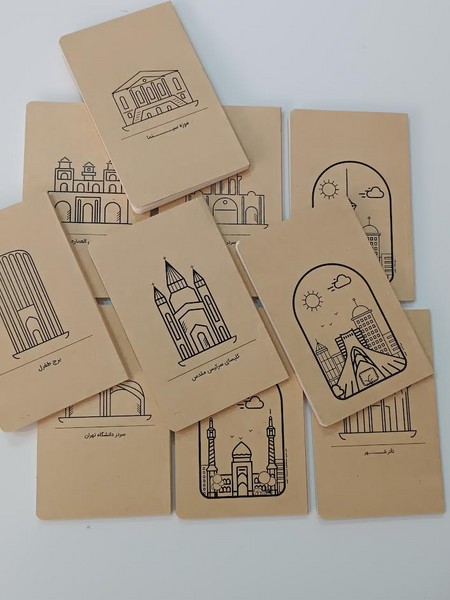 -دفتر رقعی جلد‌کرافت گذران خطی