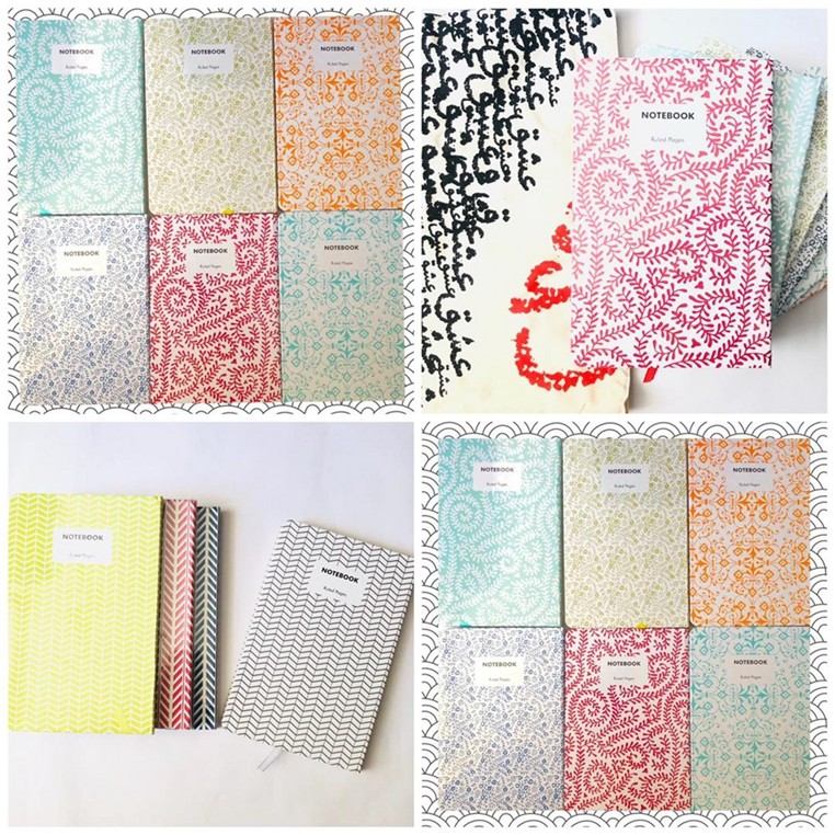 دفتر رقعی کلاسیک جلد سخت سلفون