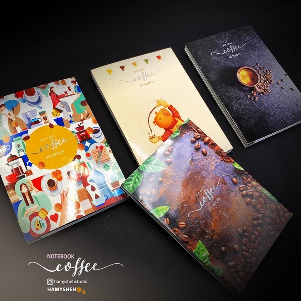 دفتر یادداشت جلدنرم سری قهوه Coffee