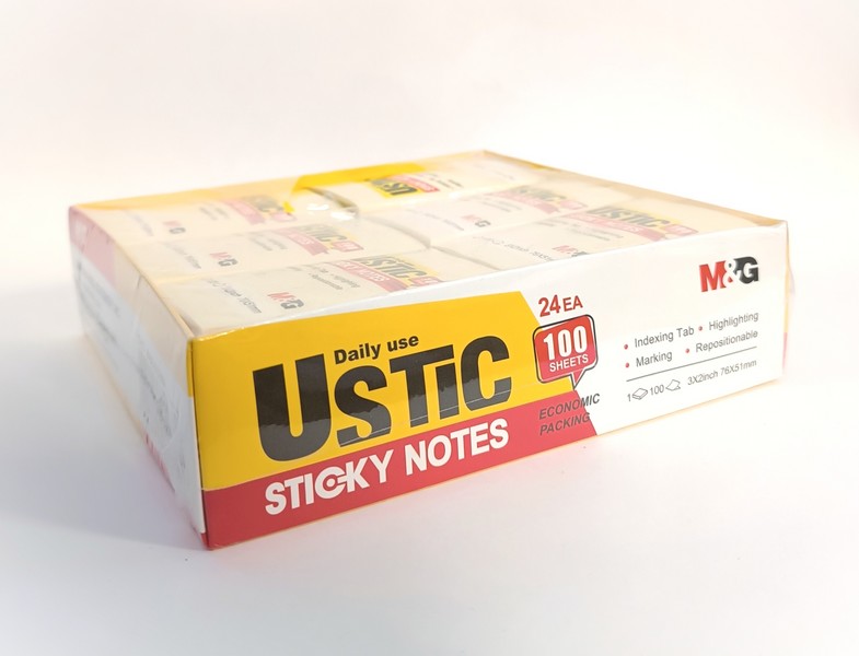 استیک‌نوت7.6*5.1 رنگی100برگ (MG)YS-473 UsTic 