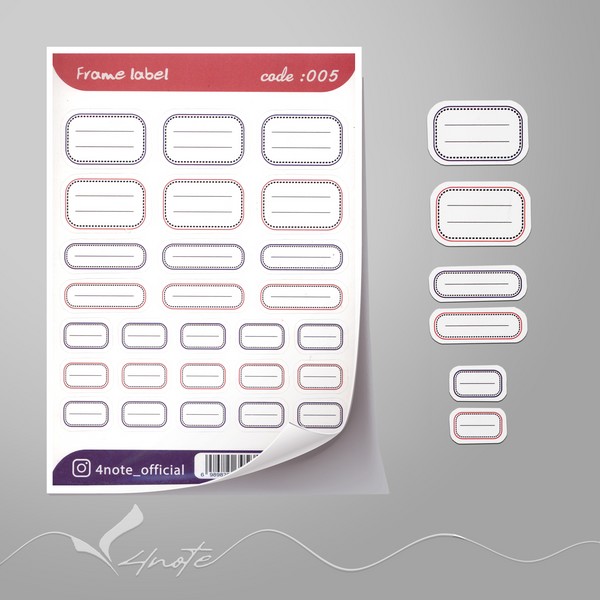10-بلیستر لیبل اسم کد5