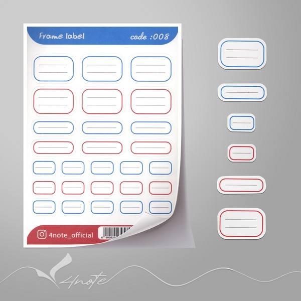 10-بلیستر لیبل اسم کد8