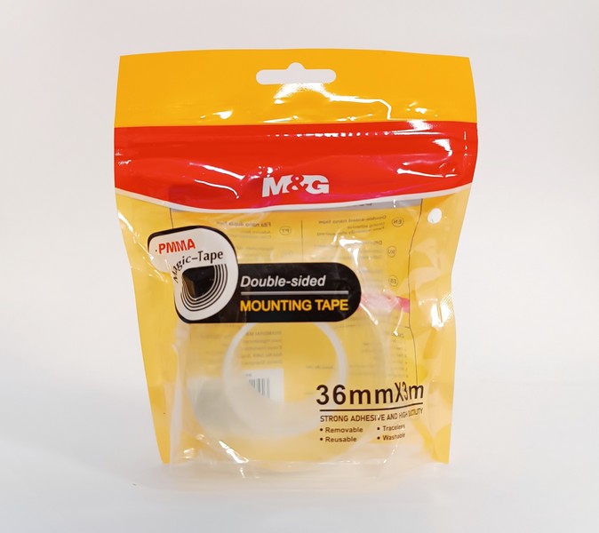 چسب‌نواری36MM*3Mدوطرفه شفاف  PMMA