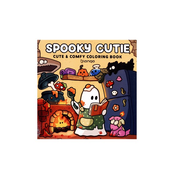 80-دفتر رنگ‌آمیزی Cozy سری CB-613 Spooky Cutie