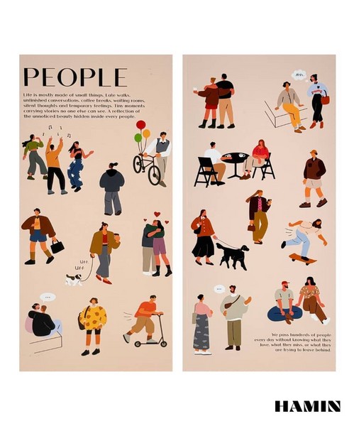 دفتر یادداشت پالتویی جلدنرم سری People