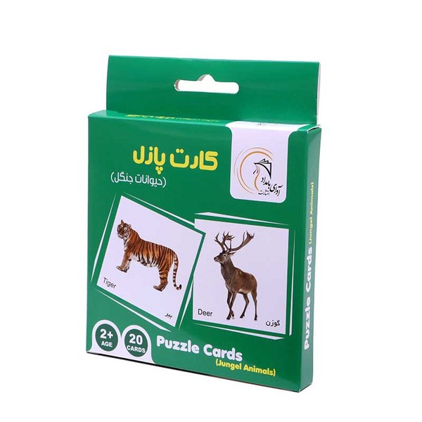 30-کارت‌پازل آموزشی پرندگان جعبه‌ای
