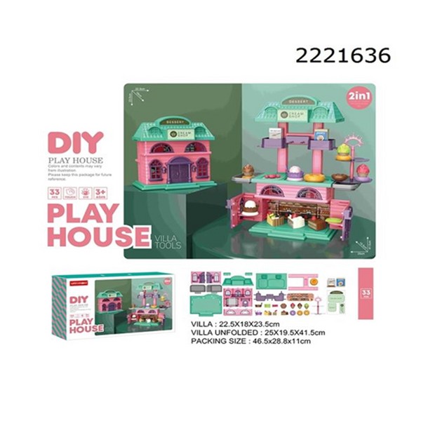 استند شیرینی‌فروشی 33تکه PlayHouse: VILLA TOOLS کد NO.15R09