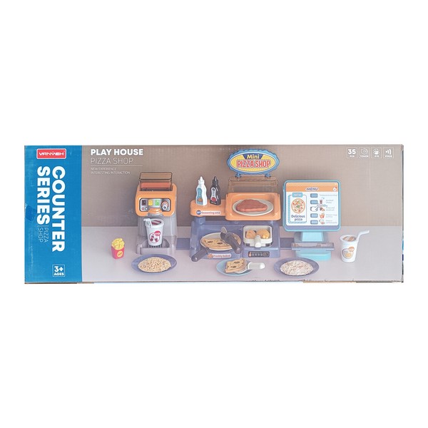کانتر پیتزافروشی 35تکه PZZA SHOP کد MW2283