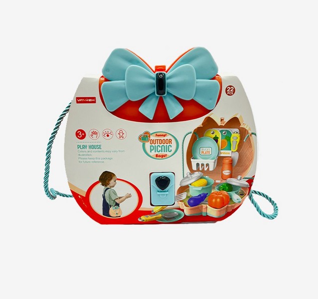 کیف‌بندی لوازم پیکنیک 22تکه OUTDOOR PICNIC کد NO.12L05