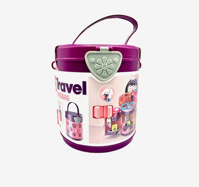 کیف‌دستی لوازم سفر ‌دخترانه 30تکه TRAVEL کد NO.19U02