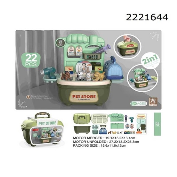 کیف‌دستی دامپزشکی 22تکه PET STORE کد NO.17Q02