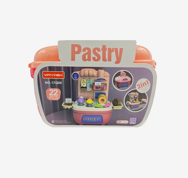 کیف‌دستی لوازم‌شیرینی‌پزی 22تکه PASTRY کد NO.17Q09