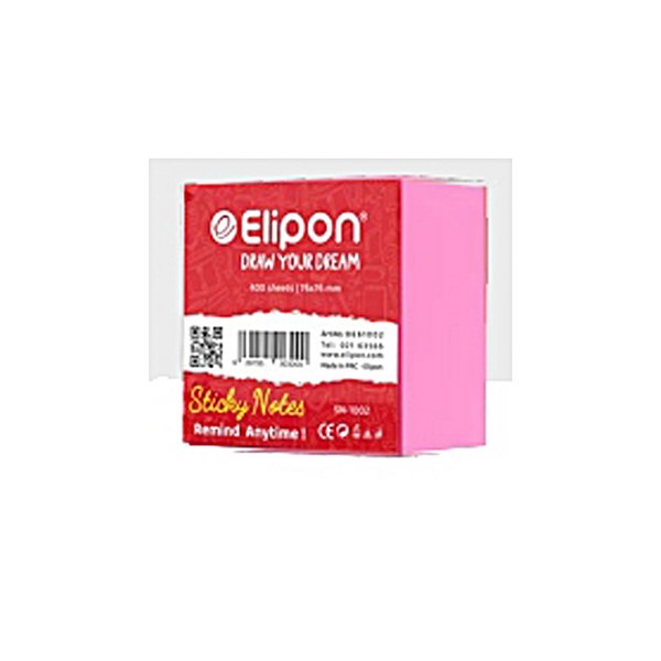 استیک‌نوت 400برگ 7.6*7.6 رنگی SN-1002