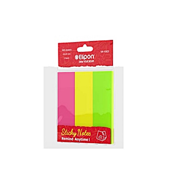 اندیکس100برگ 7.5*2.5 3رنگ نئون SN-1003