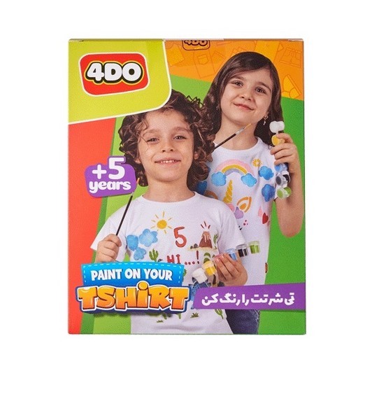 کیت رنگ آمیزی تی شرت سایز2