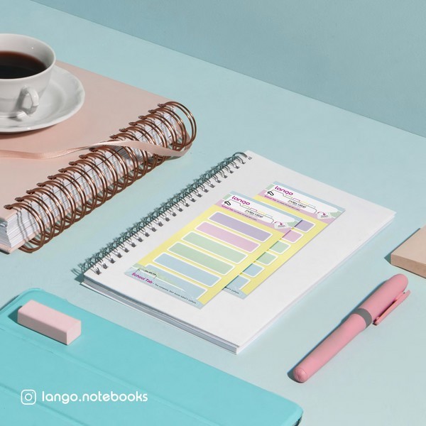 10-بلیستر5عددی لیبل اسم پاستلی 7/5*2کد56