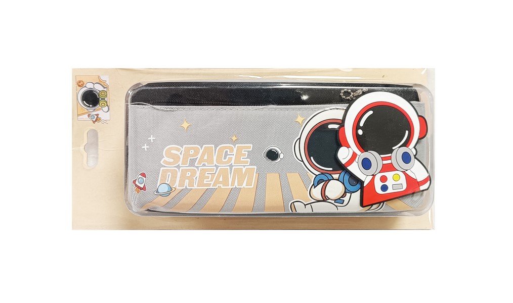 جامدادی 2زیپ آویزدار  Space Dream کد 5810