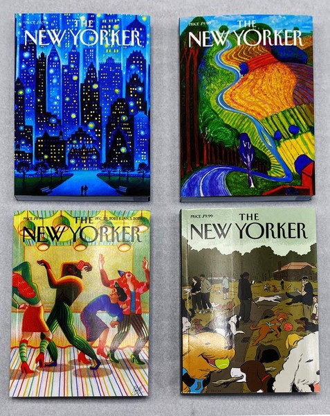 دفتر یادداشت رقعی جلدنرم 4طرح نیویورکر NewYorker