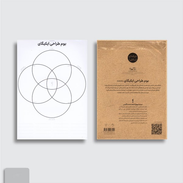 6-کاغذ دست‌گرمی A4: بوم‌طراحی ایکیگای GA08