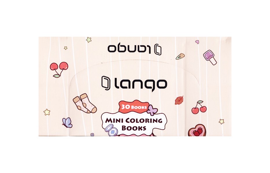 رگلام 30عددی دفترمینی‌رنگ‌آمیزی2 Mini Coloring Books