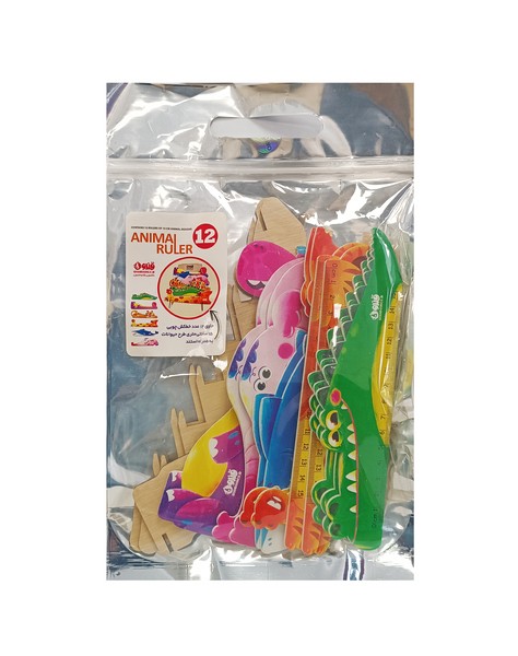 خط کش 15CM چوبی فانتزی 