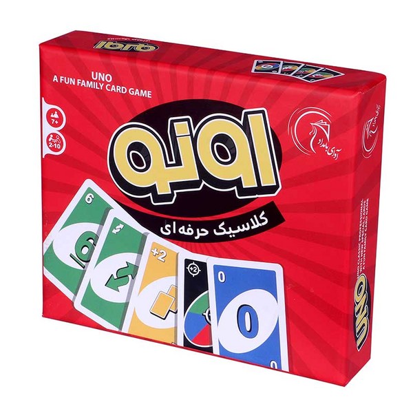24-بازی کارتی کلاسیک حرفه ای اونوUNO