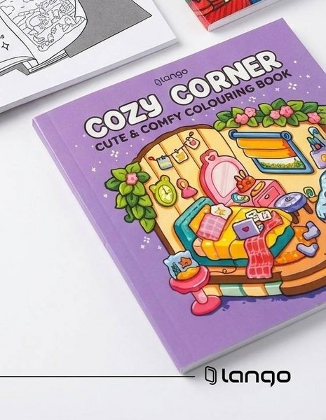 80-دفتر رنگ‌آمیزی Cozy سری CB-602 Corner
