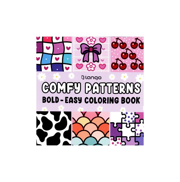 80-دفتر رنگ‌آمیزی Comfy سری CB-608 Patterns