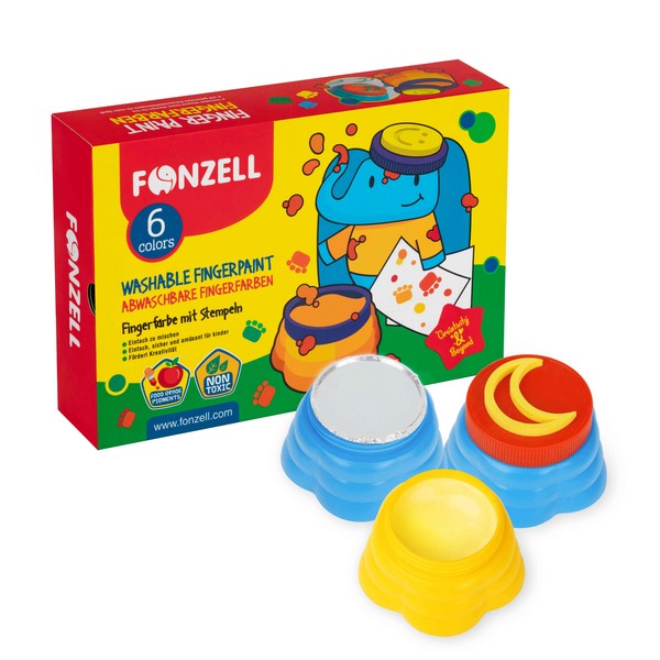 24-رنگ‌انگشتی 6 رنگ سری Kids کد 685092 / 3092