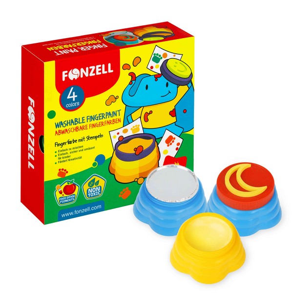 36-رنگ‌انگشتی 4 رنگ سری Kids کد 685091 / 3091