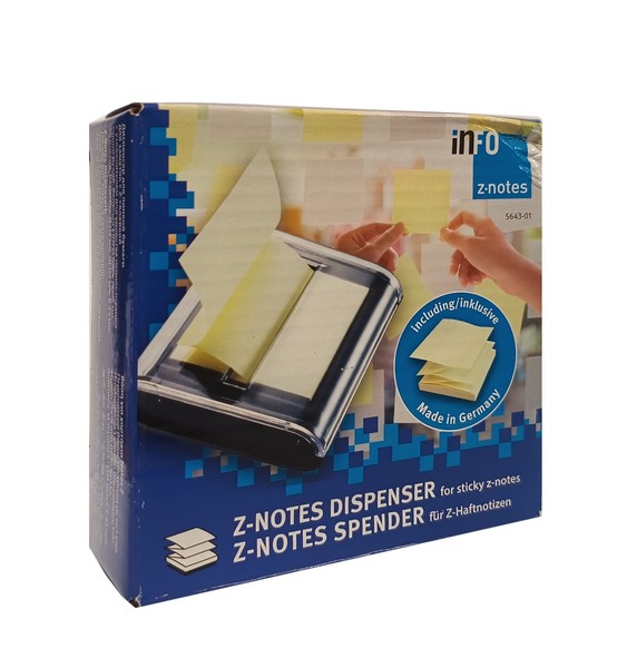 جا کاغذی+کاغذ Z-notes Dispenser کد 01-5643(info)