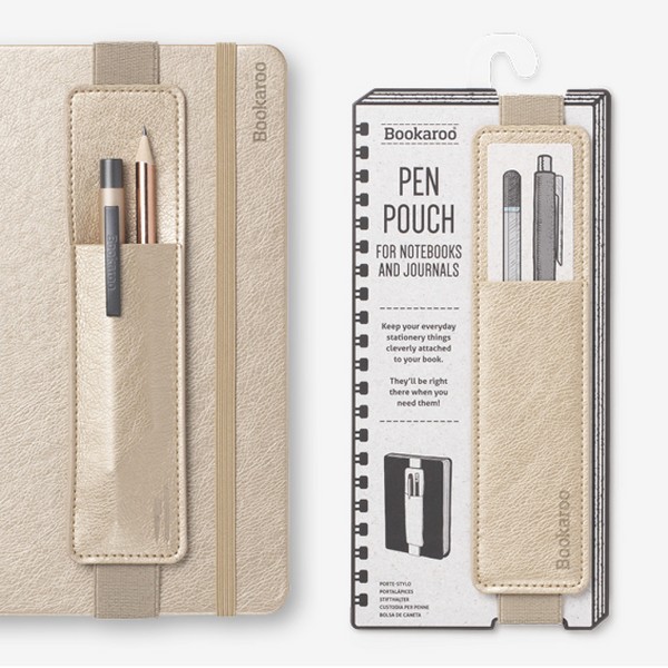 کیف قلم/Pen Pouch چرمی Gold طلایی 40706