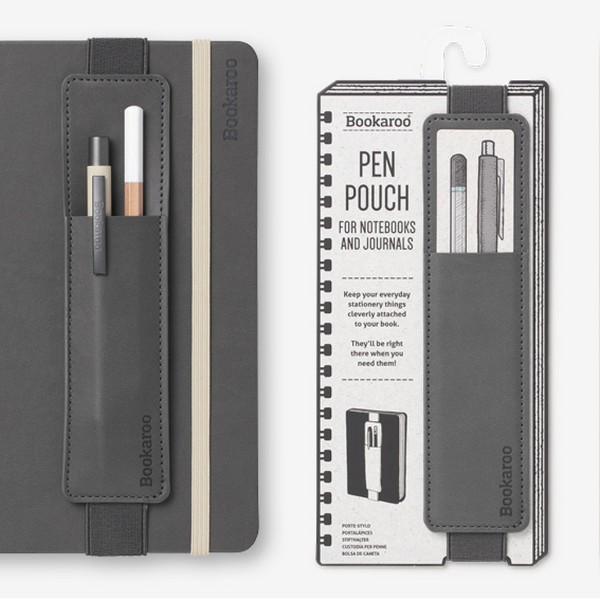 کیف قلم/Pen Pouch چرمی Charcoal زغالی 40733