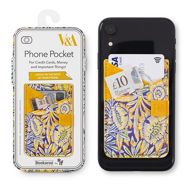 جاکارتی/Phone Pocket چرمی Morris زرد 49301