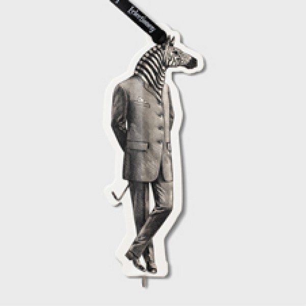 قلم بوکمارکی/Flat مقوایی Zebra کد 37824