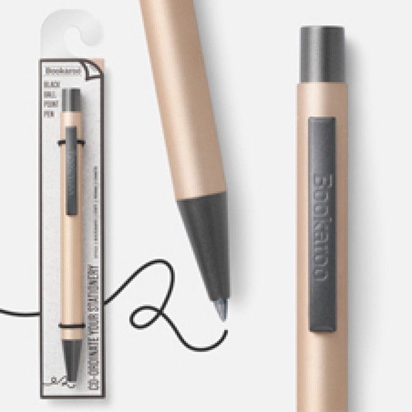 خودکار فشاری/Ball Point استیل Gold طلایی 43111