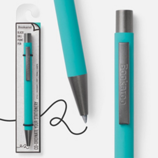 خودکار فشاری/Ball Point استیل TURQUOISE کد 43112
